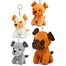Мягкая игрушка-брелок "Собака" 10 см.