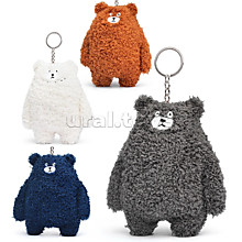 Мягкая игрушка-брелок "Мишка пухляш" 13см