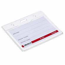 Бейдж горизонтальный 76*99мм Hatber