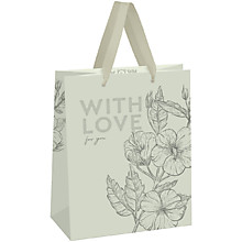 Пакет подарочный 18*23*10см MESHU "Nature", матовая ламинация