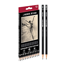 Набор каранд.ч/гр. 12шт deVente "Art" (2Т, Т, ТМ-2, М, 2М, 3М, 4М, 5М, 6М, 7М, 8М), 2мм, шестигранны