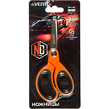 Ножницы 130мм deVente "No Limits" прорезиненные ручки, блистер