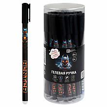 Ручка гел.пиши-стирай Феникс+ "ОГНЕННЫЙ РОБОТ" 0,5мм, корпус софт-тач, ассорти, синяя