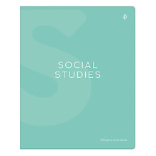 Тетрадь предметная 48л. Greenwich Line "Color theory" - Обществознание, пантонная печать, матовая ла