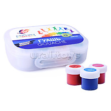 Гуашь "Классика" 12 цветов (20 мл) в контейнере