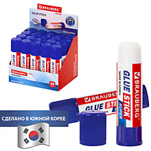 Клей-карандаш BRAUBERG SUPER, 15 г, ЮЖНАЯ КОРЕЯ