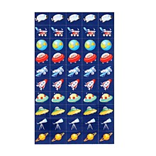 Наклейки поощрительные детские «Космос» 9.5×16 см