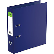 Папка-регистратор СТАММ "Имидж", 70мм, двусторонний бумвинил, с карманом на кор., нижний метал. кан