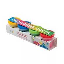 Тесто-пластилин для лепки неон. (Genio Kids-art)