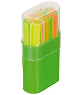 Палочки счетные пластм.50шт в пенале Стамм