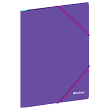 Папка на резинке Berlingo "Raze" А4, 600мкм, фиолетовая