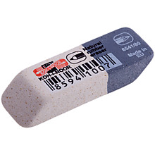 Ластик Koh-I-Noor "Sunpearl" 41*14*8мм, прямоугольный, серо-белый, натуральный каучук, картонный дис